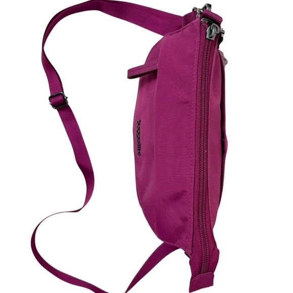 Baggallini Women's Pocket Crossbody 2.0 Bag Plum - Picture 3 of 14